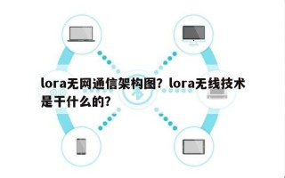 lora无网通信架构图？lora无线技术是干什么的？