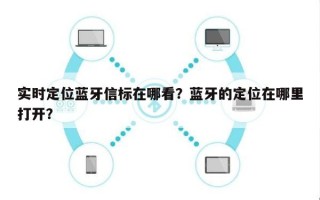 实时定位蓝牙信标在哪看？蓝牙的定位在哪里打开？