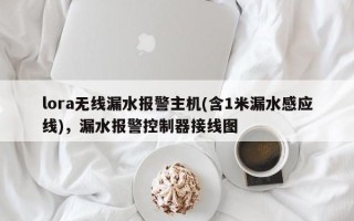 lora无线漏水报警主机(含1米漏水感应线)，漏水报警控制器接线图