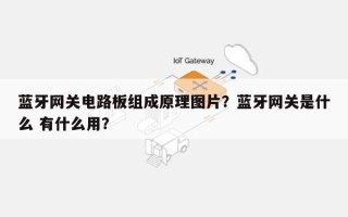 蓝牙网关电路板组成原理图片？蓝牙网关是什么 有什么用？