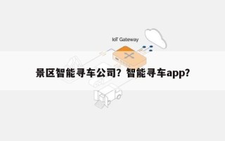景区智能寻车公司？智能寻车app？