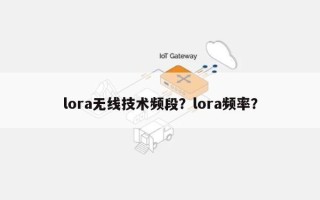 lora无线技术频段？lora频率？