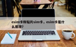 esim卡和贴片sim卡，esim卡是什么原理？