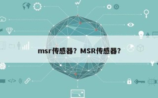 msr传感器？MSR传感器？