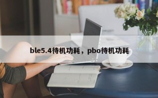 ble5.4待机功耗，pbo待机功耗