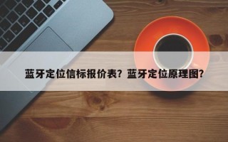 蓝牙定位信标报价表？蓝牙定位原理图？