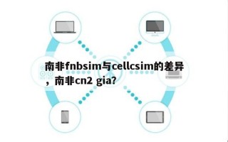 南非fnbsim与cellcsim的差异，南非cn2 gia？