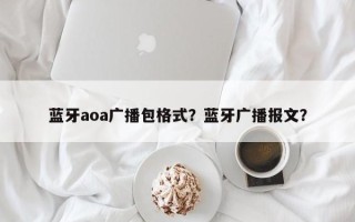 蓝牙aoa广播包格式？蓝牙广播报文？
