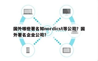 国外哪些著名如nordicst等公司？国外著名企业公司？