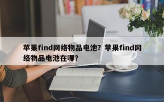 苹果find网络物品电池？苹果find网络物品电池在哪？
