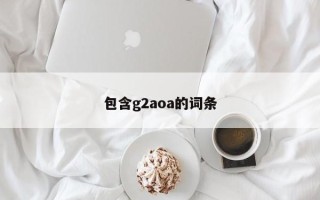 包含g2aoa的词条