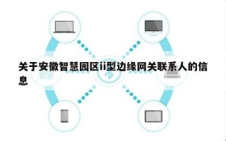 关于安徽智慧园区ii型边缘网关联系人的信息