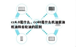 cc4.0是什么，cc40是什么机油柴油机油和齿轮油的区别