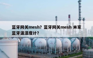 蓝牙网关mesh？蓝牙网关mesh 米家蓝牙温湿度计？