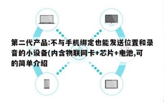 第二代产品:不与手机绑定也能发送位置和录音的小设备(内含物联网卡+芯片+电池,可的简单介绍