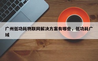 广州低功耗物联网解决方案有哪些，低功耗广域