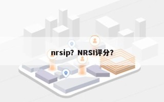 nrsip？NRSI评分？