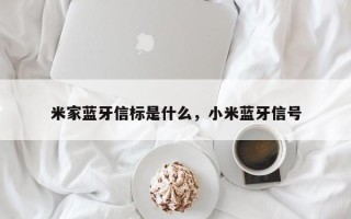 米家蓝牙信标是什么，小米蓝牙信号