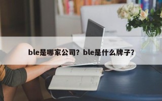 ble是哪家公司？ble是什么牌子？