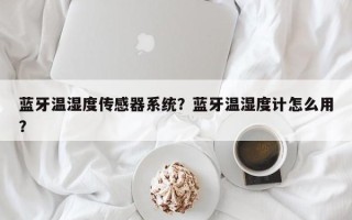 蓝牙温湿度传感器系统？蓝牙温湿度计怎么用？
