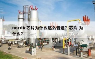 nordic芯片为什么这么普遍？芯片 为什么？