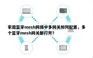 家庭蓝牙mesh网络中多网关如何配置，多个蓝牙mesh网关都打开？