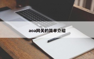 aoa网关的简单介绍