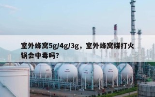 室外蜂窝5g/4g/3g，室外蜂窝煤打火锅会中毒吗？