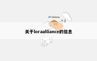 关于loraalliance的信息