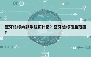 蓝牙信标内部导航拓扑图？蓝牙信标覆盖范围？