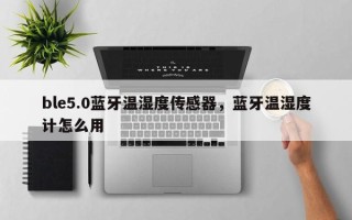 ble5.0蓝牙温湿度传感器，蓝牙温湿度计怎么用