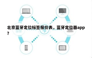 北京蓝牙定位标签报价表，蓝牙定位器app？