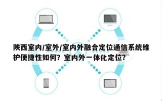 陕西室内/室外/室内外融合定位通信系统维护便捷性如何？室内外一体化定位？