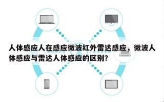 人体感应人在感应微波红外雷达感应，微波人体感应与雷达人体感应的区别？