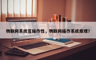 物联网系统互操作性，物联网操作系统原理？