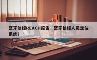 蓝牙信标REACH报告，蓝牙信标人员定位系统？