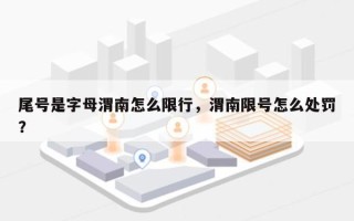 尾号是字母渭南怎么限行，渭南限号怎么处罚？