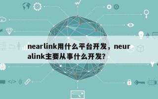 nearlink用什么平台开发，neuralink主要从事什么开发？