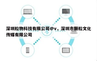 深圳粒物科技有限公司@v，深圳市颗粒文化传媒有限公司