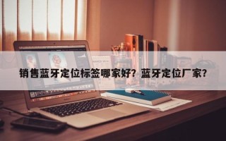 销售蓝牙定位标签哪家好？蓝牙定位厂家？