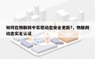 如何在物联网中实现动态安全更新?，物联网动态实名认证