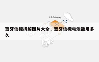 蓝牙信标拆解图片大全，蓝牙信标电池能用多久