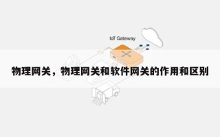 物理网关，物理网关和软件网关的作用和区别