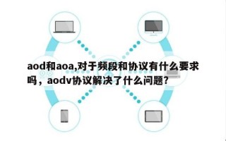 aod和aoa,对于频段和协议有什么要求吗，aodv协议解决了什么问题？