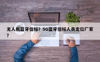 无人机蓝牙信标？5G蓝牙信标人员定位厂家？