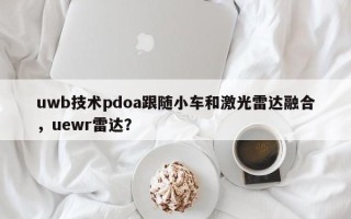 uwb技术pdoa跟随小车和激光雷达融合，uewr雷达？