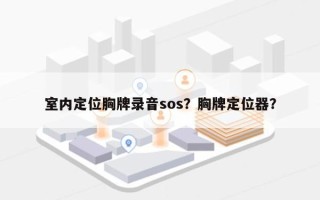 室内定位胸牌录音sos？胸牌定位器？