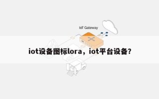 iot设备图标lora，iot平台设备？