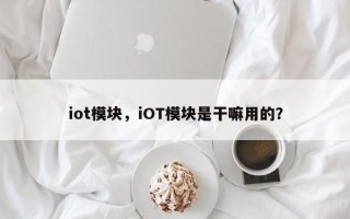 iot模块，iOT模块是干嘛用的？