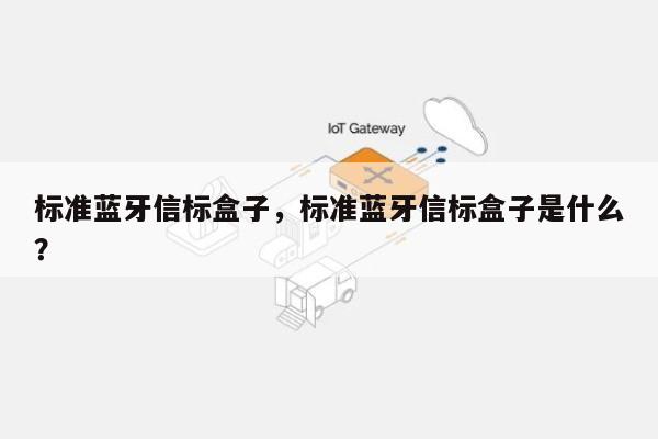 标准蓝牙信标盒子，标准蓝牙信标盒子是什么？-第1张图片